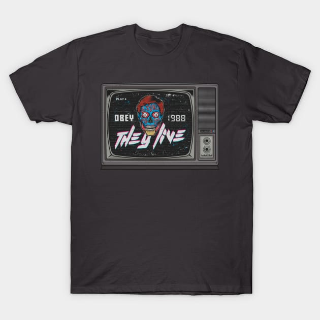 they live T-Shirt by Playground